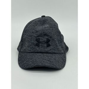Under Armour Hat Womens OSFA Grey Embroidered Logo Strapback Baseball Cap Ladies